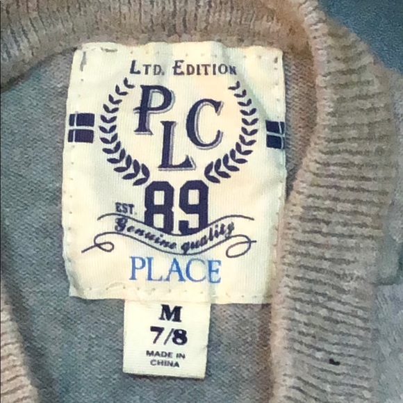 Boys V-Neck Long Sleeve Sweater - Picture 3 of 3